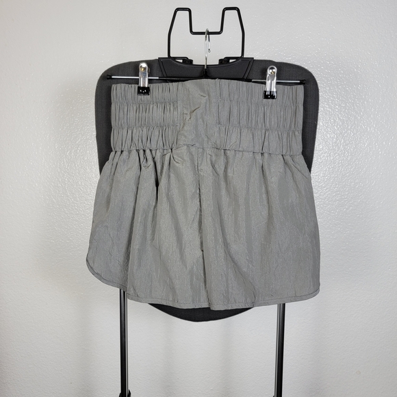 Automet Gray High Waist Running Athletic Shorts Sz M - Picture 2 of 6